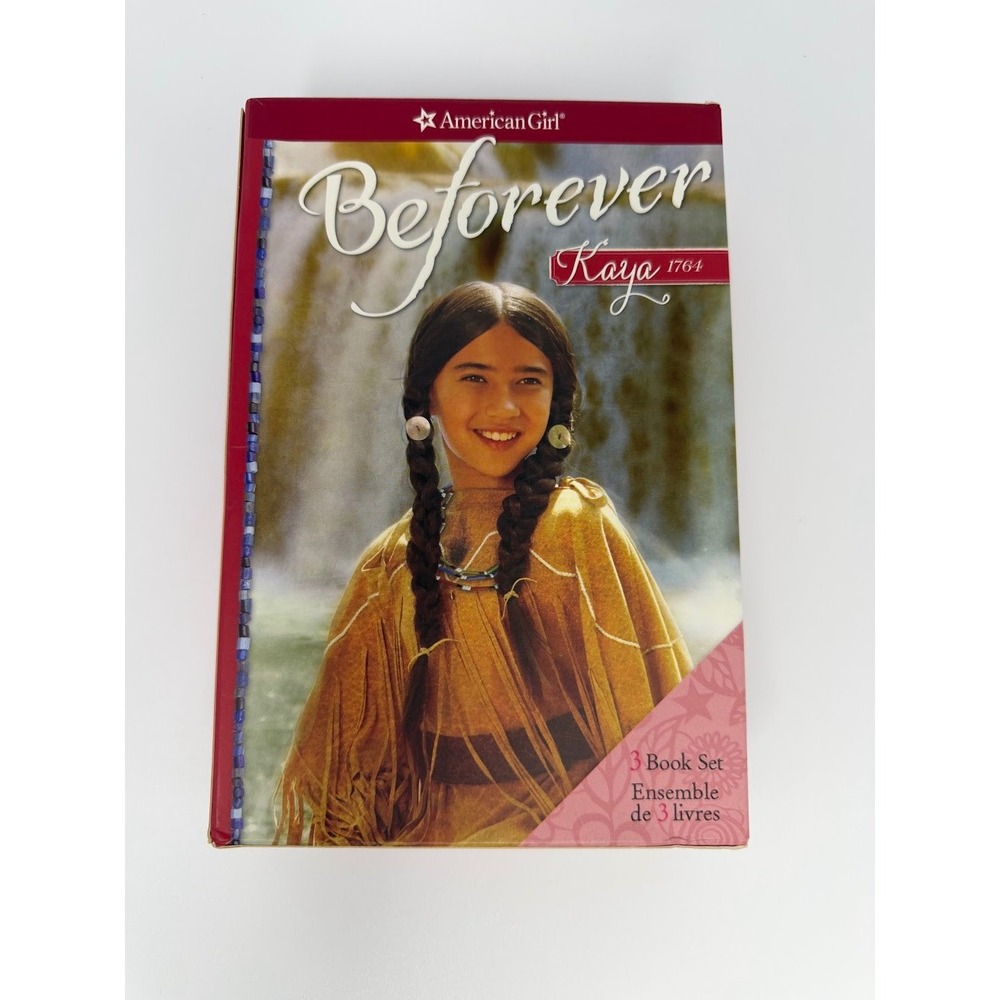 American Girl Beforever Kaya 1764 3 Book Box Set Journey Begins Smoke Roar Falls